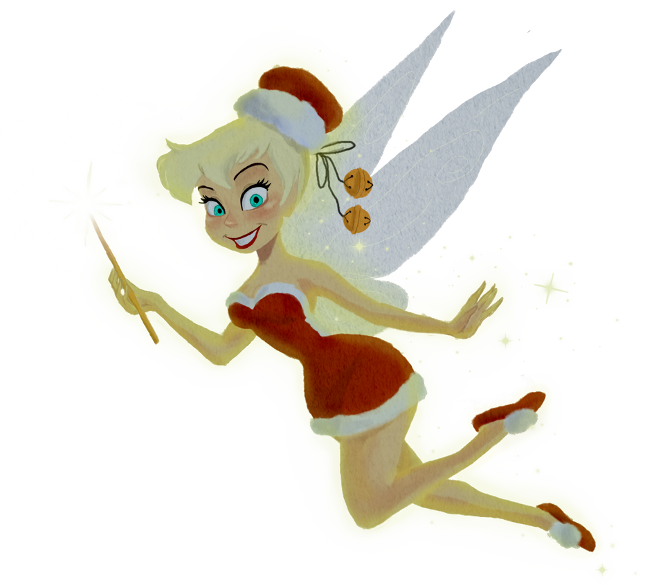 Tinker Bell Christmas by Wiccatwolf on DeviantArt