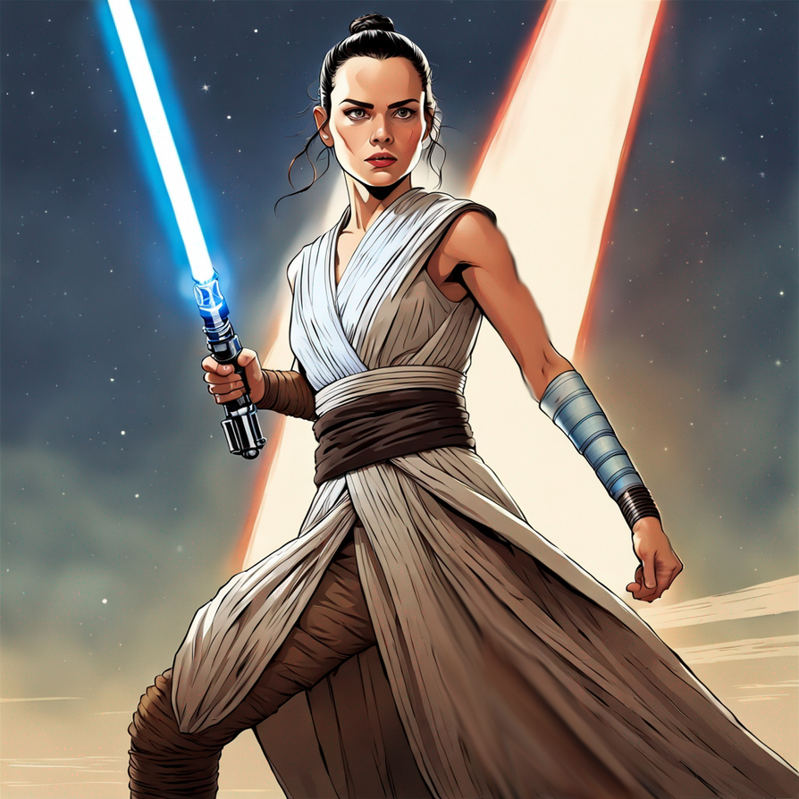 Beautiful Rey Skywalker by psalzone on DeviantArt