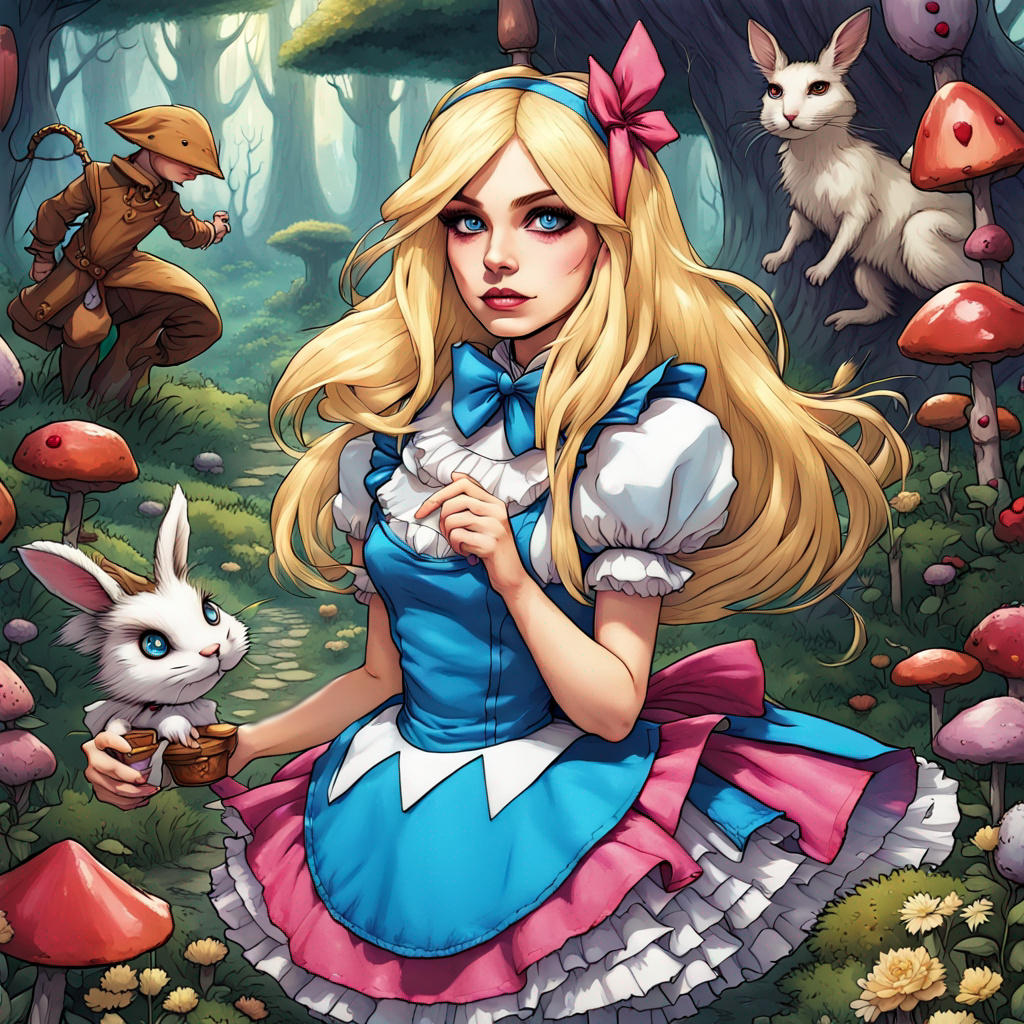 Alice In Wonderland by psalzone on DeviantArt
