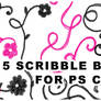 15 scribble brushes for ps cs3