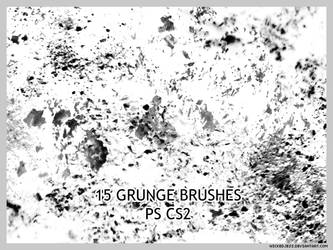 15 Grunge Brushes for CS2