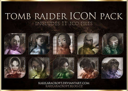 Tomb Raider Icon Pack - FREE DOWNLOAD