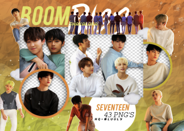 +Seventeen|Pack png 217|Boom Shakalaka Png's