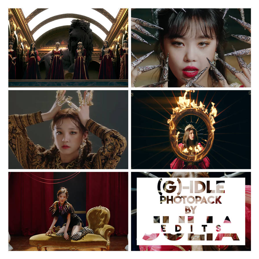 (G)-IDLE - LION MV PHOTOPACK by JuliaEdits on DeviantArt
