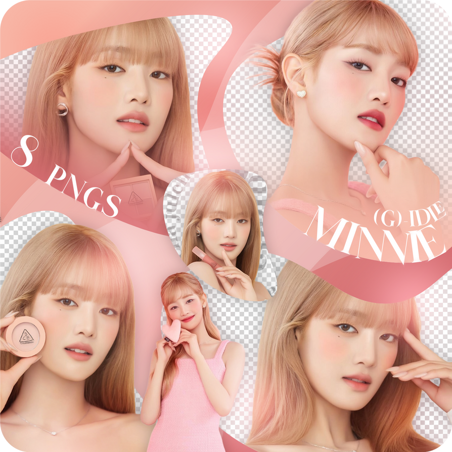 PNG PACK / MINNIE / 3CE COSMETICS by julella on DeviantArt