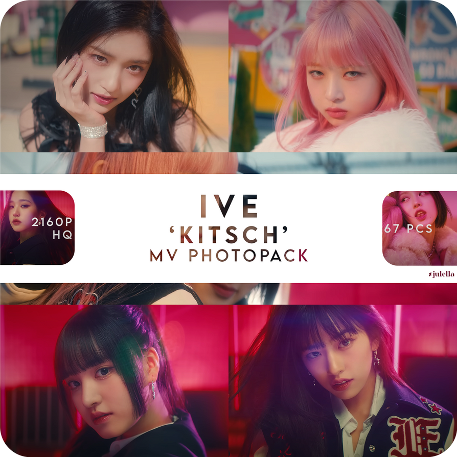 IVE 'KITSCH' MV / PHOTOPACK by julella on DeviantArt