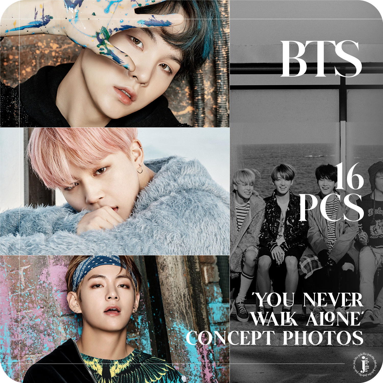 Jimin (BTS) - You Never Walk Alone - Korean photoshoots