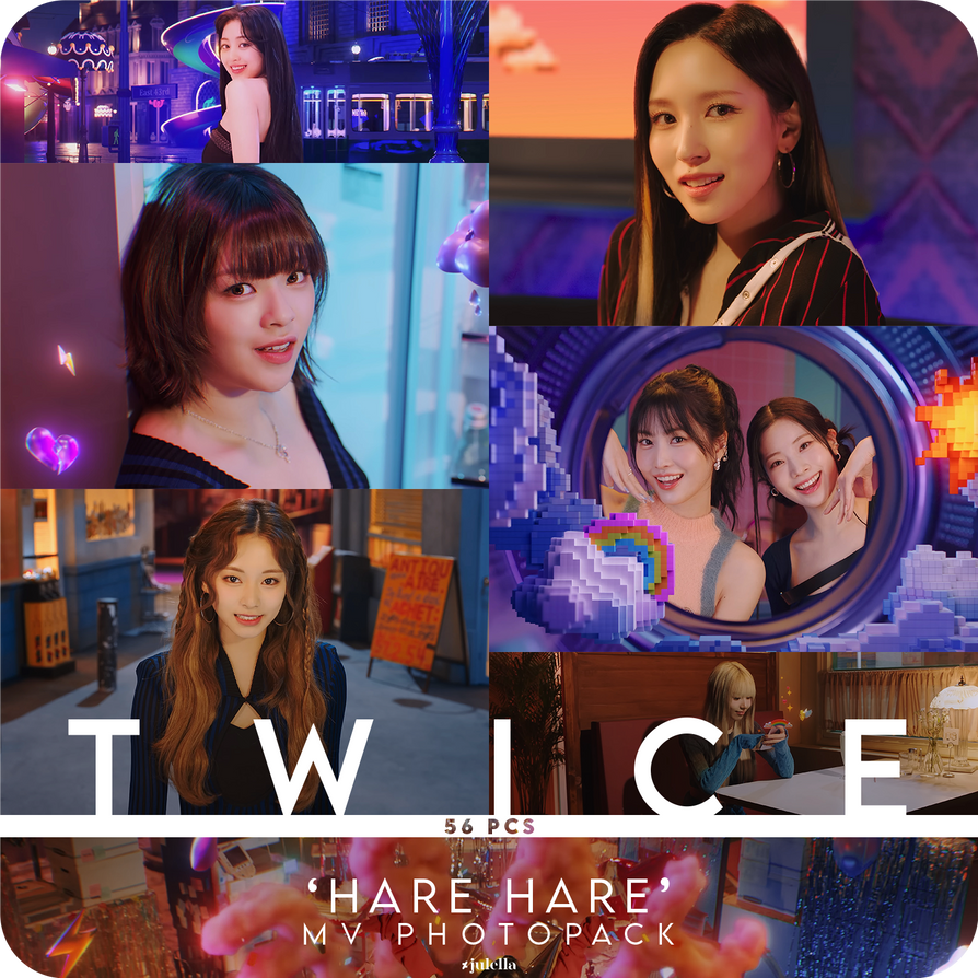 TWICE - 'HARE HARE' MV / PHOTOPACK by julella on DeviantArt