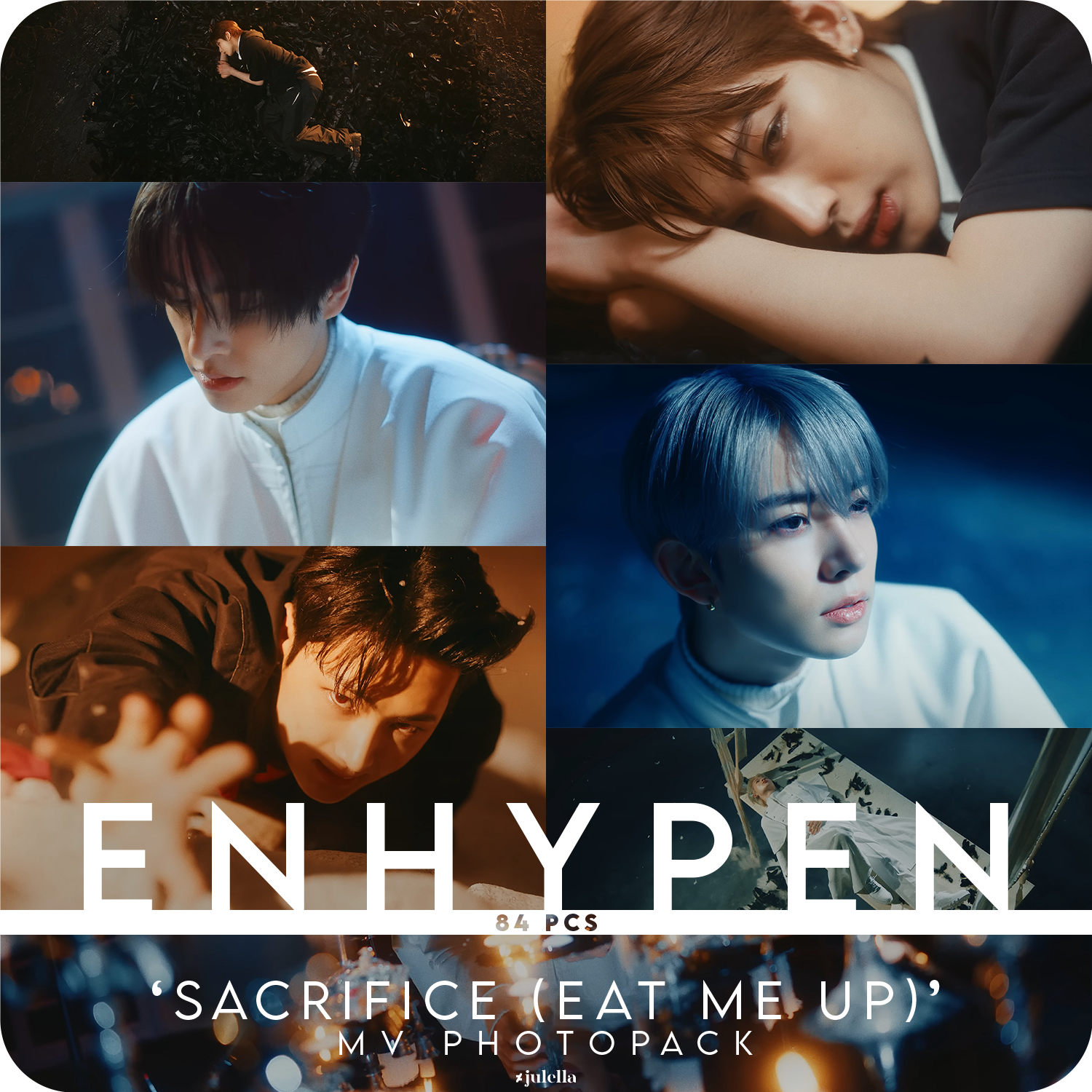 ENHYPEN - 'SACRIFICE (EAT ME UP)' MV / PHOTOPACK by julella on