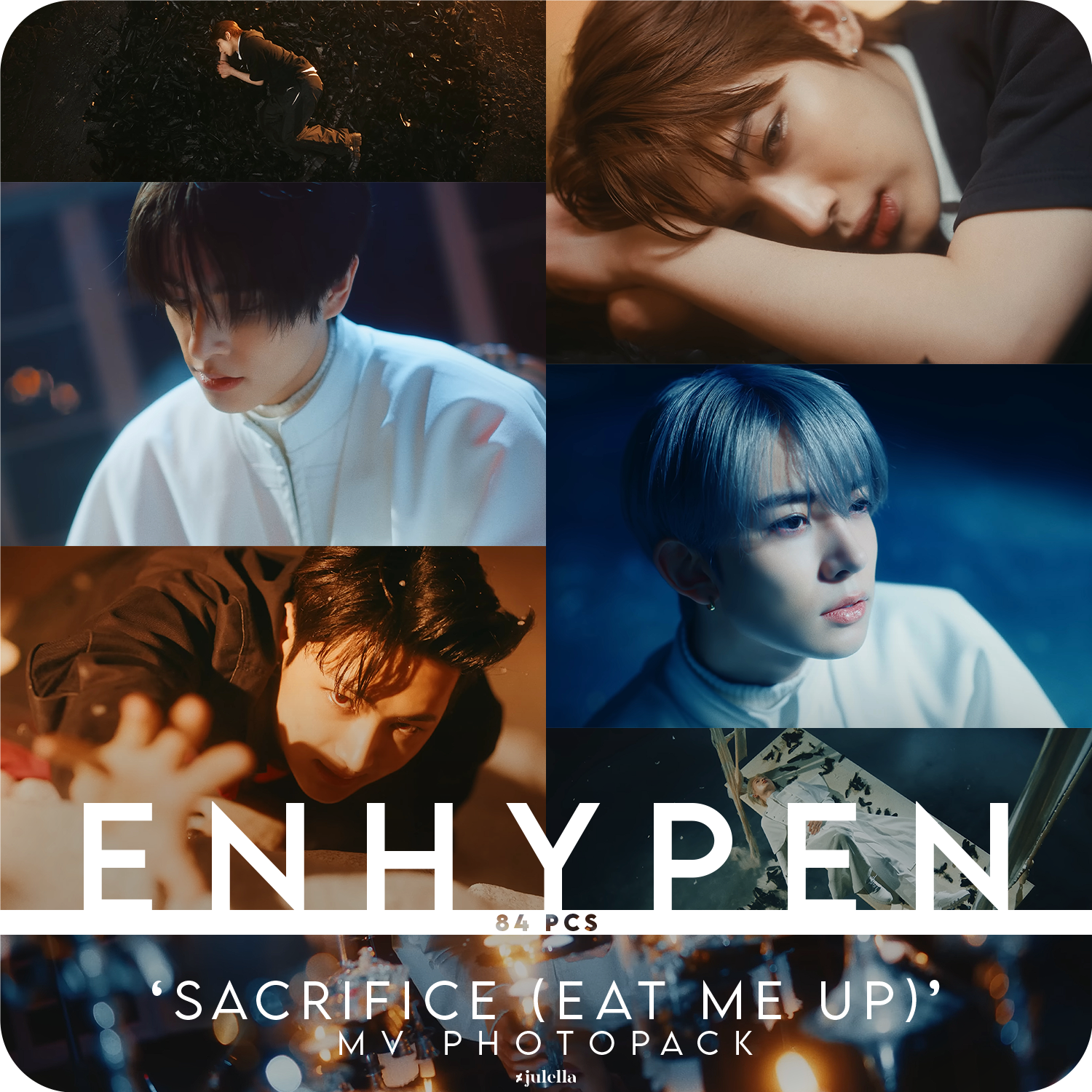 Enhypen - Sacrifice (Eat Me Up) Music Bank - BiliBili