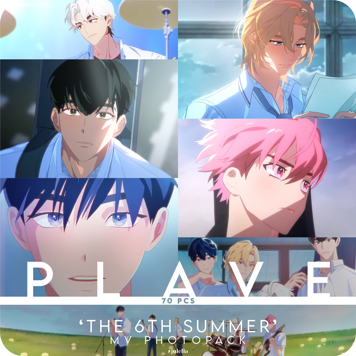 PLAVE - 'THE 6TH SUMMER' MV / PHOTOPACK by julella on DeviantArt