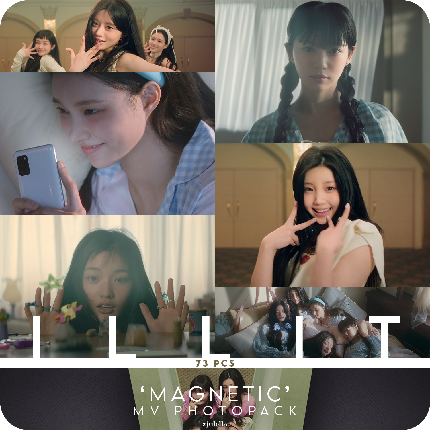 ILLIT - 'MAGNETIC' MV / PHOTOPACK by julella on DeviantArt