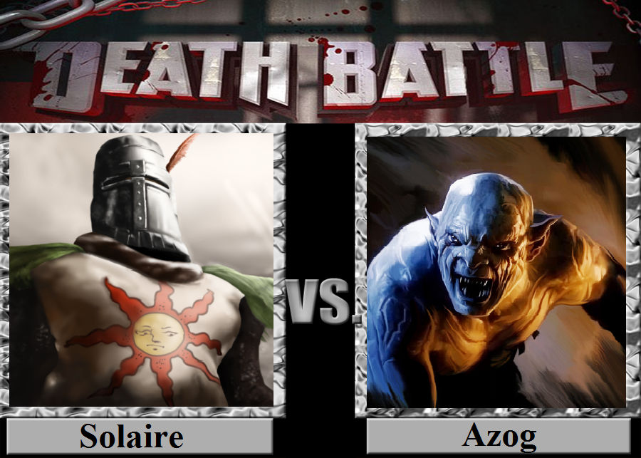 Death Battle Solaire Vs Azog Prelude By Torvusandfriends On