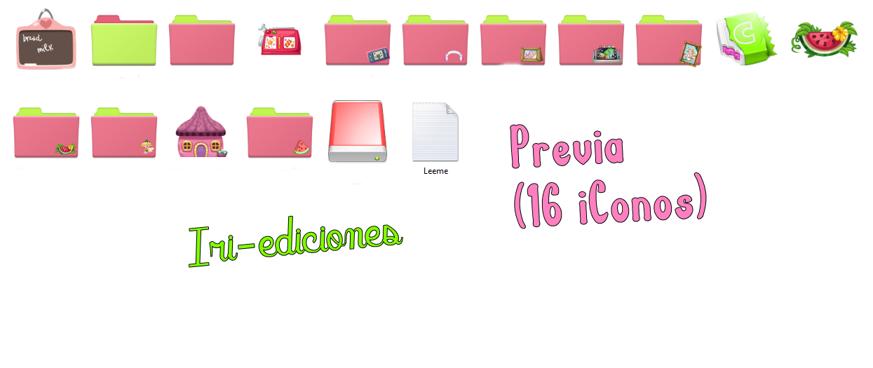 Iconos (Pack chiquiito)