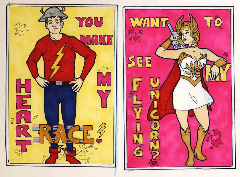 80's Valentines Cards 2 by Tahteh on DeviantArt