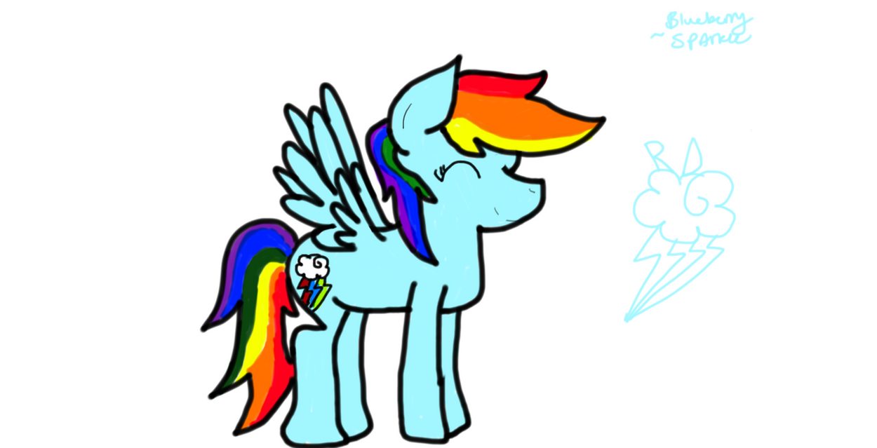 Rainbow Dash by BlueberrySparkle on DeviantArt