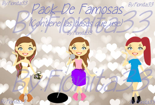 Pack de famosas