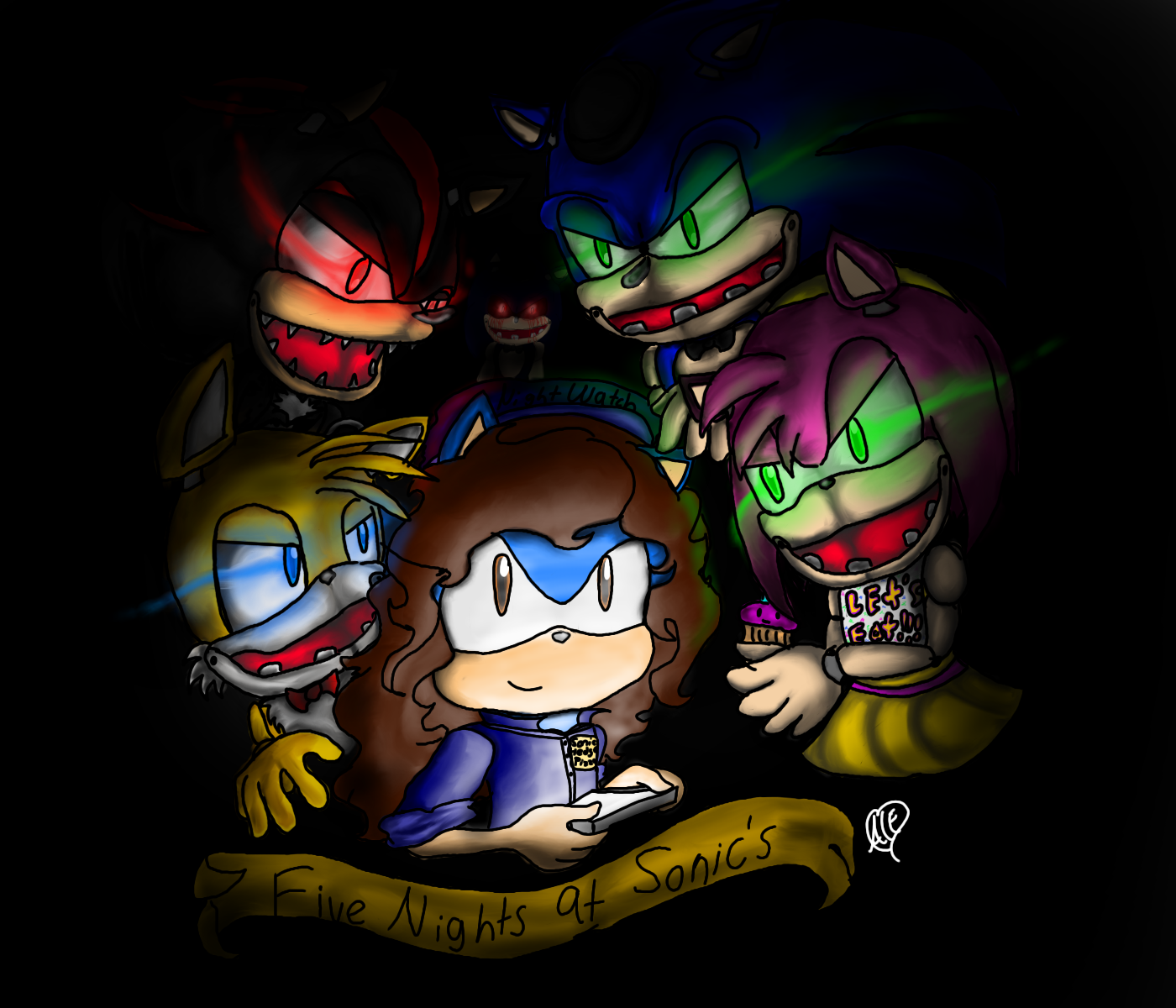 Five Nights At Sonic s by Blueart451 on DeviantArt. 