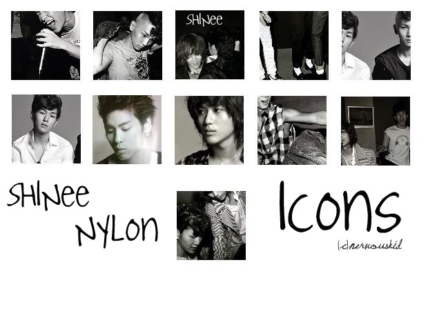 SHINee Nylon Icons