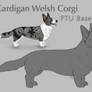 Cardigan Corgi Free Lineart