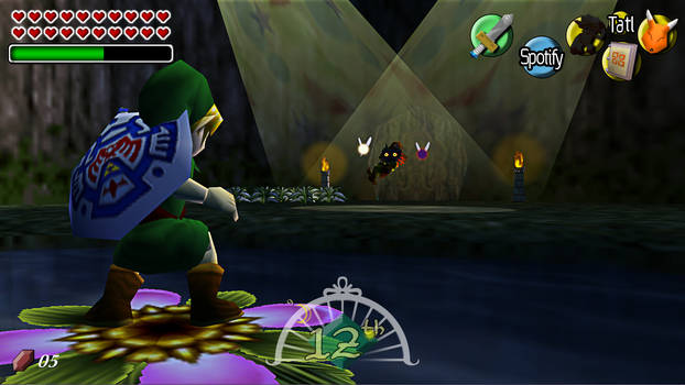 Majora's Mask HUD