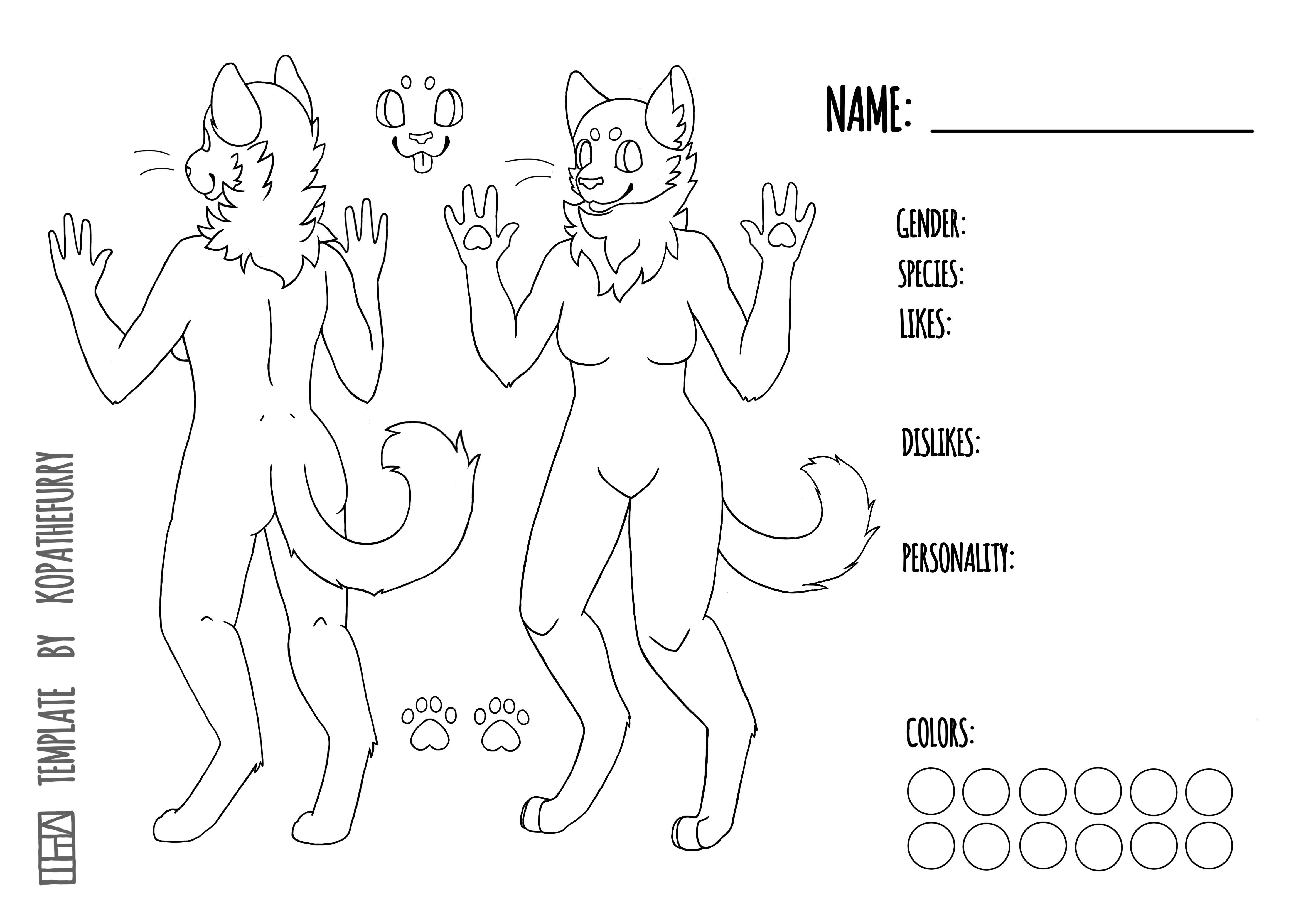 Featured image of post Reference Sheet Female Furry Base Here you can share art news and participate in discussions about the fandom