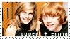 Rupert + Emma stamp by isnani