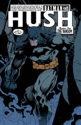 Batman: Hush page 6 FLATS