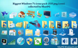 Big Windows 7's icons pack