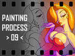 Painting Video 09 Jessica Rabbit by sykosan