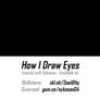 How I Draw Eyes