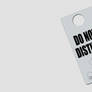 DO NOT DISTURB Wall