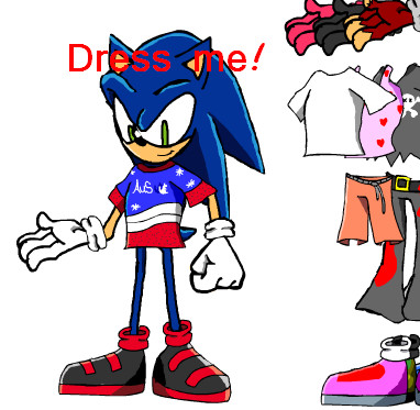 Sonic dress up