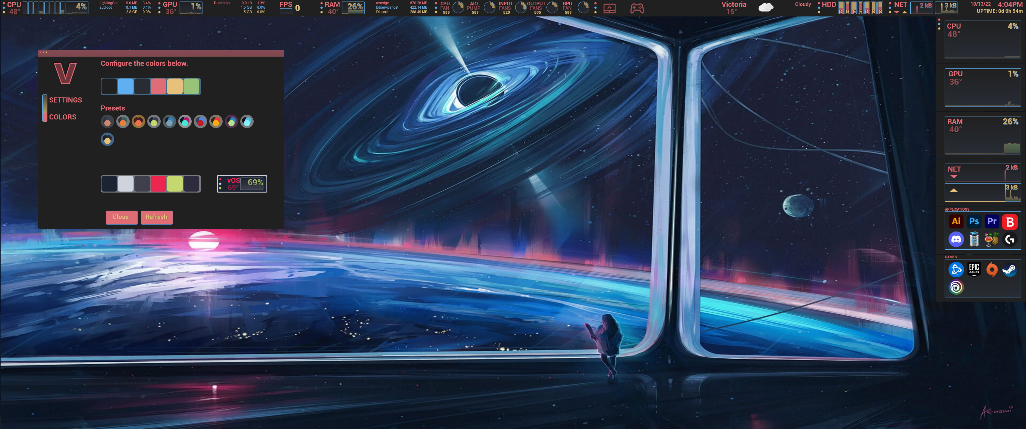Volume Bar Rainmeter Skin vrogue.co