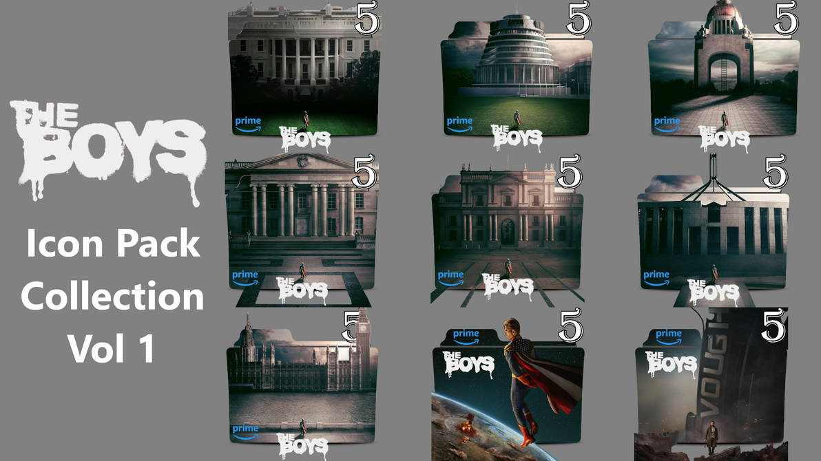 The Boys S5 Icon Pack Collection Vol 1 by lonewolfsg on DeviantArt