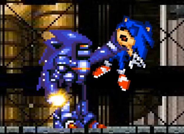 Team Sonic vs Mecha Sonic (SCDL)