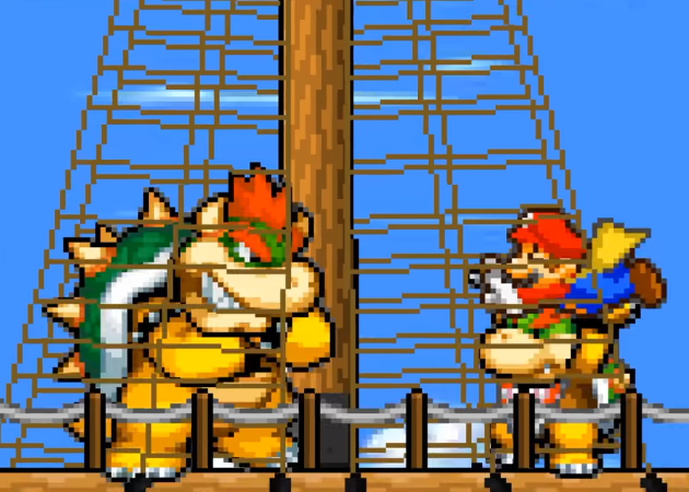 Mario vs Bowser and Jr (SCDL)