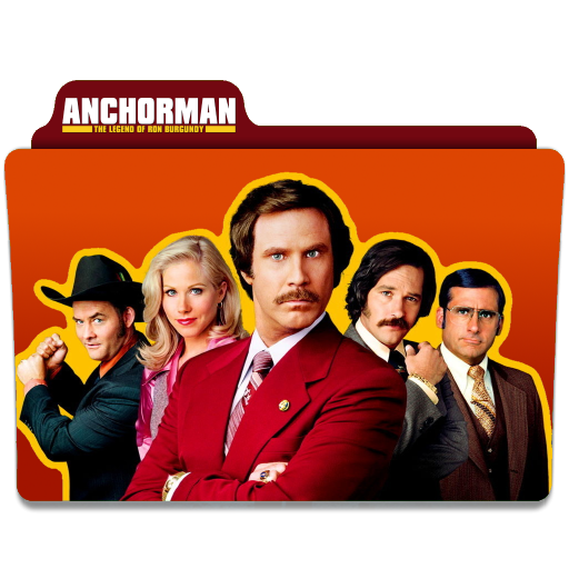 Anchorman: The Legend Of Ron Burgundy Folder Icon by AckermanOP on DeviantArt