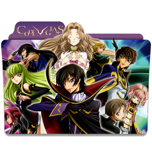 Code Geass R R and R Anime Folder Icons, Code Geass v , Code Geass