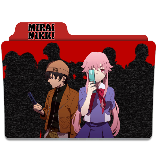 Mirai Nikki Anime Folder Icon by StevenSelim on DeviantArt