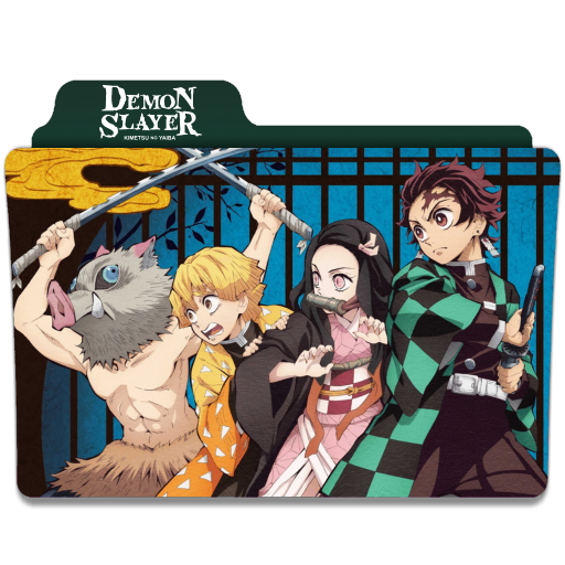 Demon Slayer Kimetsu No Yaiba Folder Icon By Ackermanop On Deviantart