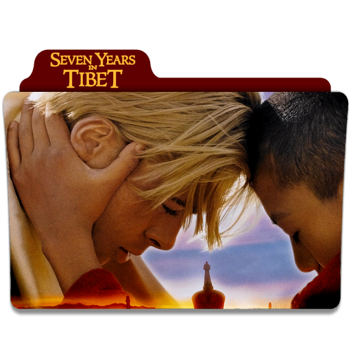 Seven Years In Tibet 1997 Folder Icon By Ackermanop On Deviantart