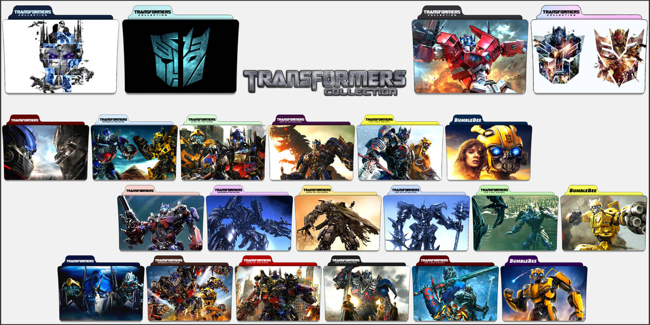 Transformers Film Series Folder Icons by AckermanOP on DeviantArt