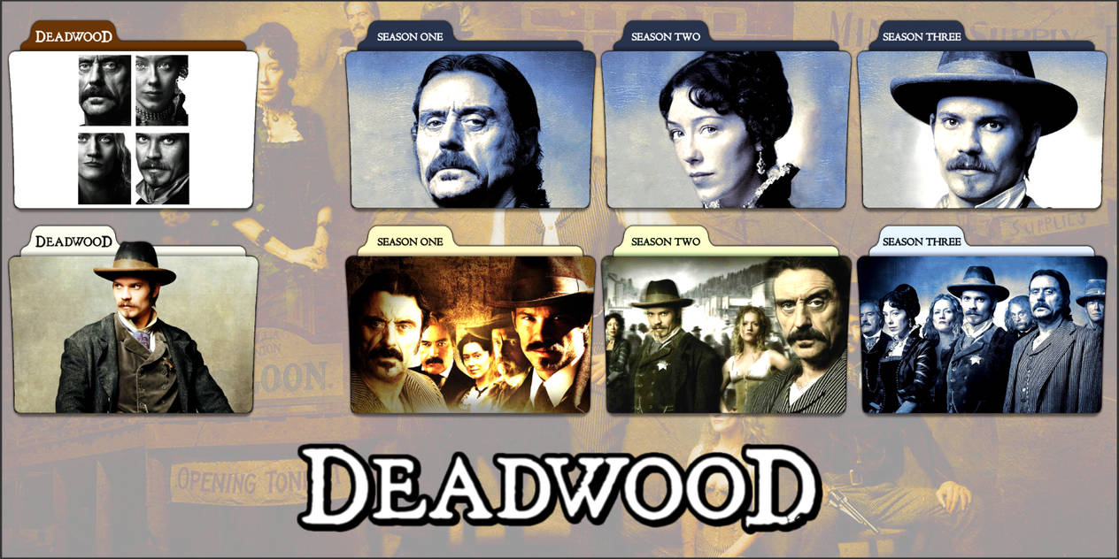 Deadwood (TV Series) Folder Icons by AckermanOP on DeviantArt