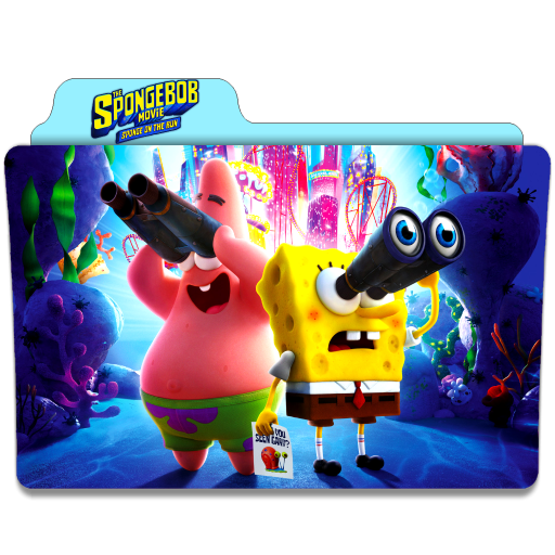 SpongeBob Movie Sponge On The Run Folder Icon by AckermanOP on