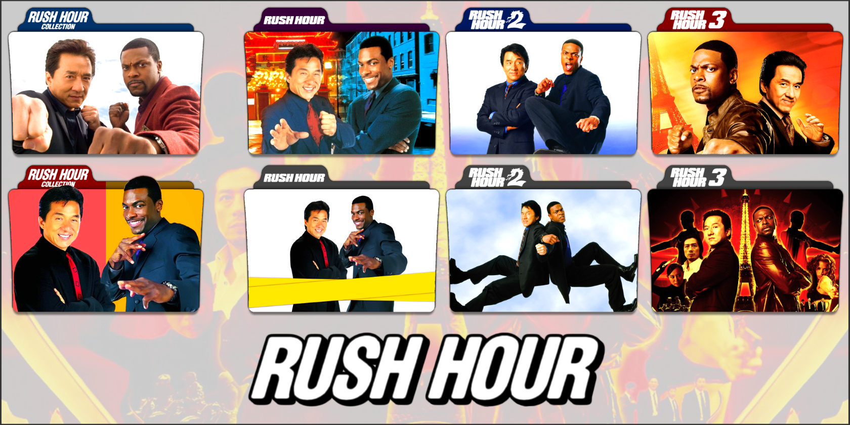 Rush Hour Series Folder Icons by AckermanOP on DeviantArt