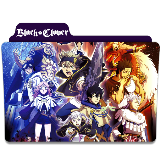 Black Clover Folder Icon by AckermanOP on DeviantArt