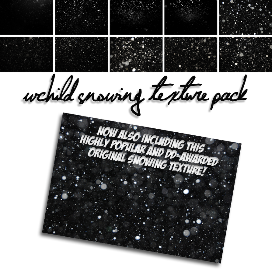 Snowing texture pack by wchild