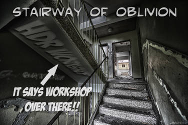 Stairway of Oblivion HDR workshop by wchild