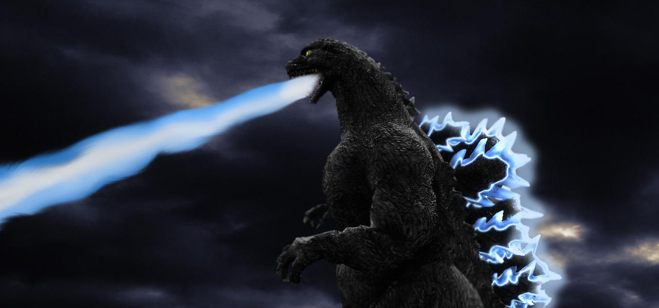 Heisei Godzilla atomic breath by CyotheLion on DeviantArt
